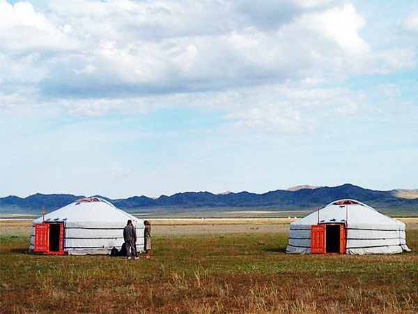 Traditional Mongolian Ger (yurt