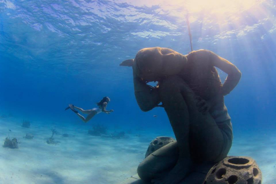 Majestic Underwater Attractions Photo by BREEF Sir Nicholas Nuttal Coral Reef Sculpture Garden