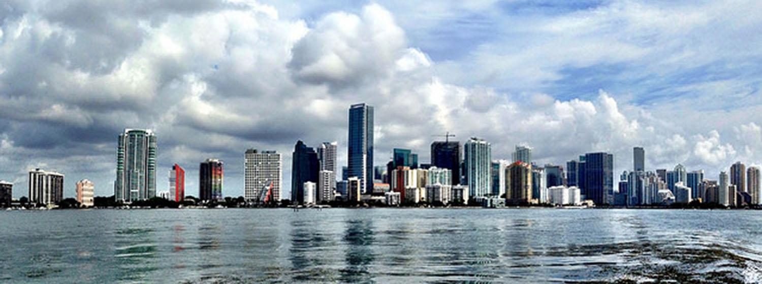 Miami Private Jet Charter Cost City View