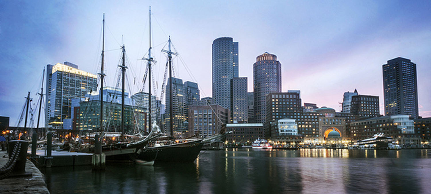 Boston Private Jet Charter Quote City Skyline
